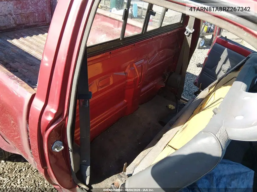 1994 Toyota Pickup 1/2 Ton Short Whlbase Stb VIN: 4TARN81A8RZ267342 Lot: 45259963