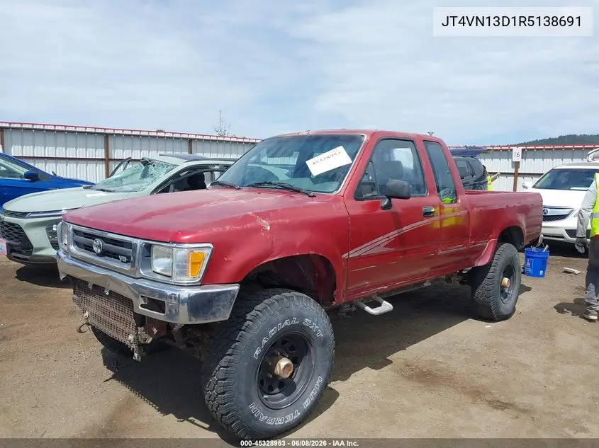 1994 Toyota Pickup 1/2 Ton Ex Lng Whlbase/Dx VIN: JT4VN13D1R5138691 Lot: 45328953