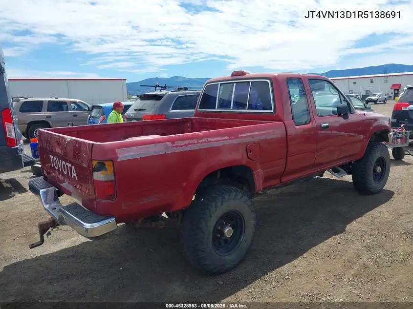 1994 Toyota Pickup 1/2 Ton Ex Lng Whlbase/Dx VIN: JT4VN13D1R5138691 Lot: 45328953