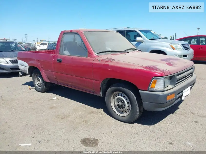 1994 Toyota Pickup 1/2 Ton Short Whlbase Stb VIN: 4TARN81AXRZ169882 Lot: 45632535