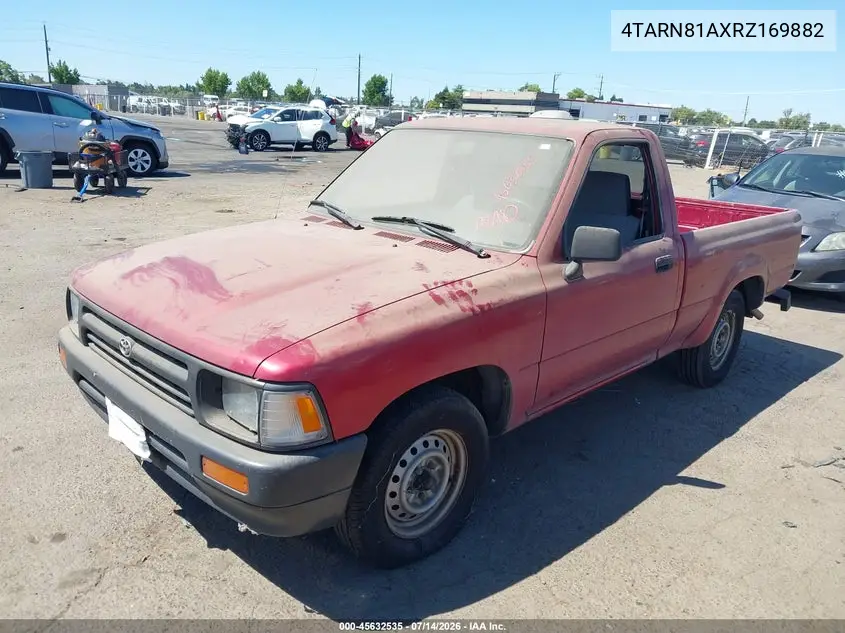 1994 Toyota Pickup 1/2 Ton Short Whlbase Stb VIN: 4TARN81AXRZ169882 Lot: 45632535