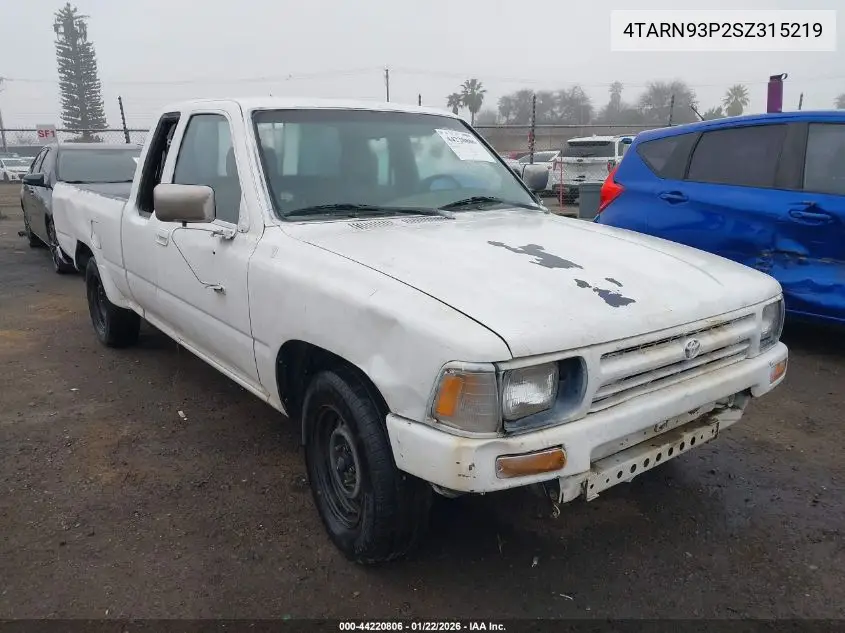 1995 Toyota Pickup 1/2 Ton Ex Long Whlbse Dx VIN: 4TARN93P2SZ315219 Lot: 44220806