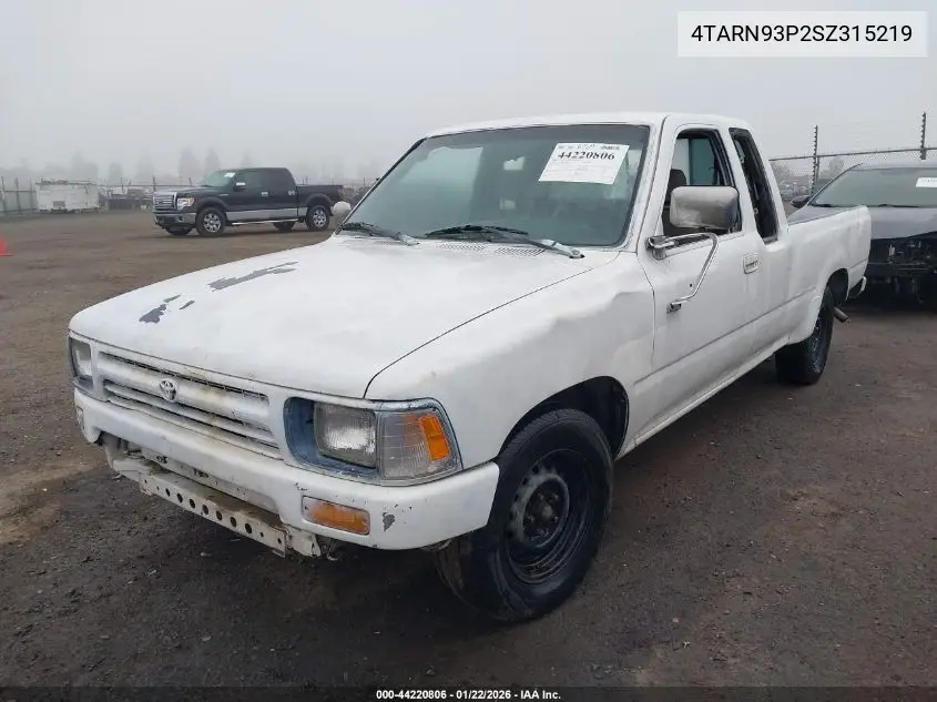 1995 Toyota Pickup 1/2 Ton Ex Long Whlbse Dx VIN: 4TARN93P2SZ315219 Lot: 44220806