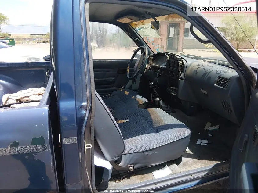 1995 Toyota Pickup 1/2 Ton Short Whlbse Dx VIN: 4TARN01P9SZ320514 Lot: 45688646