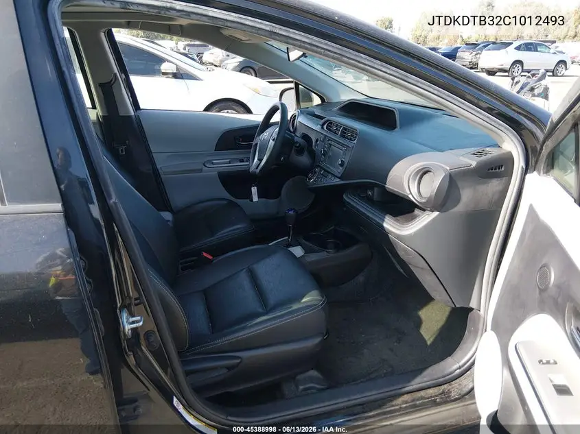 2012 Toyota Prius C Four VIN: JTDKDTB32C1012493 Lot: 45388998