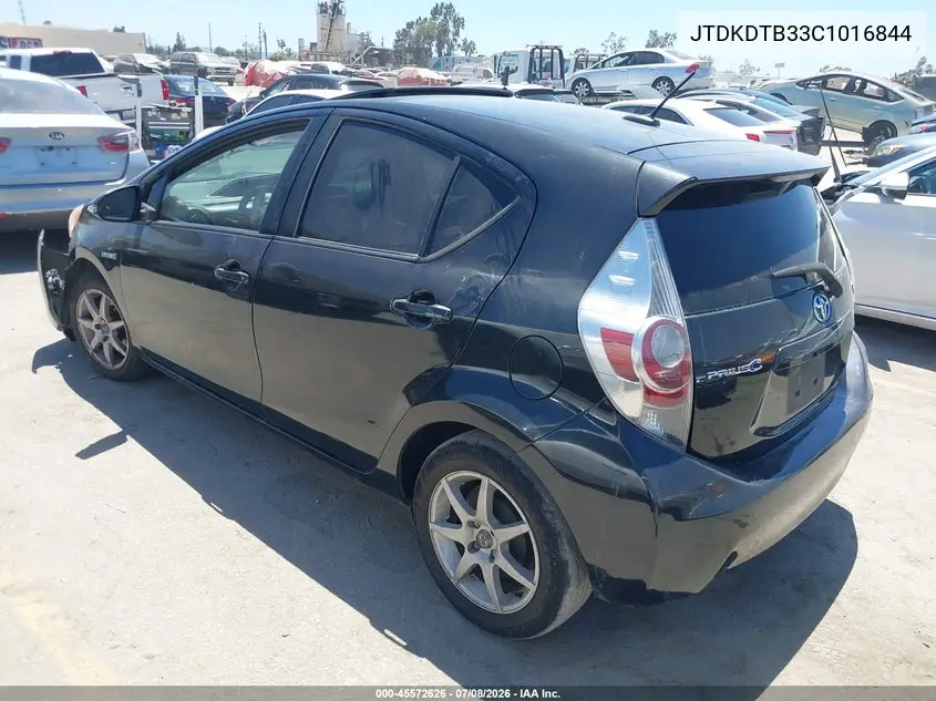 2012 Toyota Prius C Three VIN: JTDKDTB33C1016844 Lot: 45572626