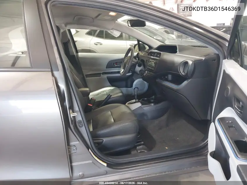 2013 Toyota Prius C Two VIN: JTDKDTB36D1546369 Lot: 45400014