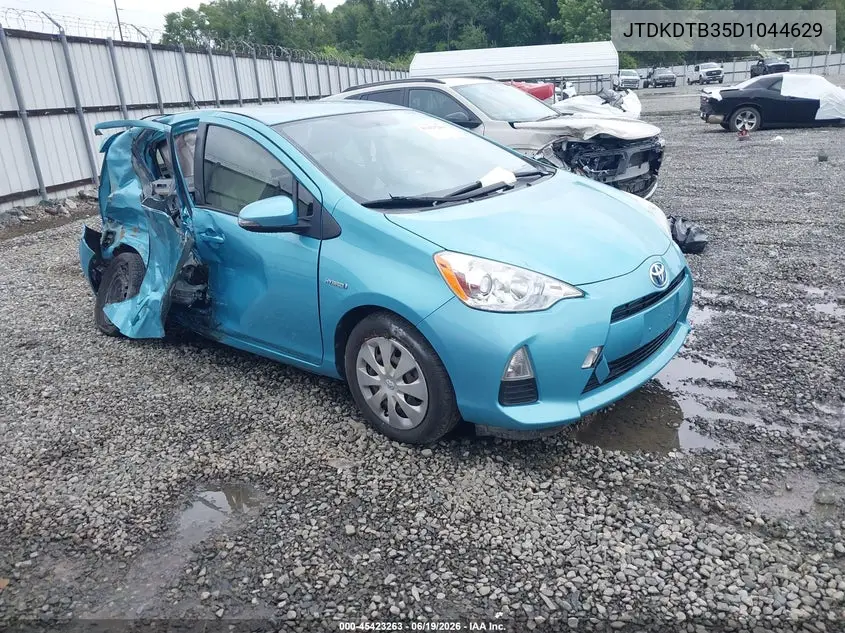 2013 Toyota Prius C Two VIN: JTDKDTB35D1044629 Lot: 45423263