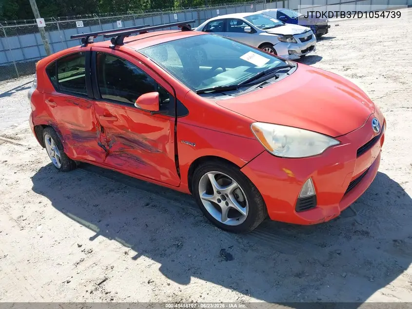 2013 Toyota Prius C Two VIN: JTDKDTB37D1054739 Lot: 45456107