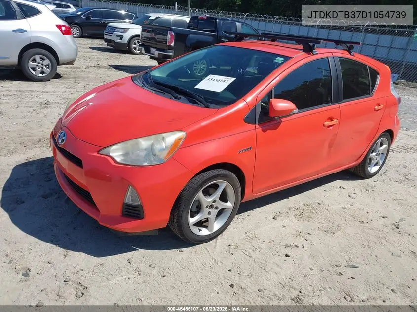 2013 Toyota Prius C Two VIN: JTDKDTB37D1054739 Lot: 45456107