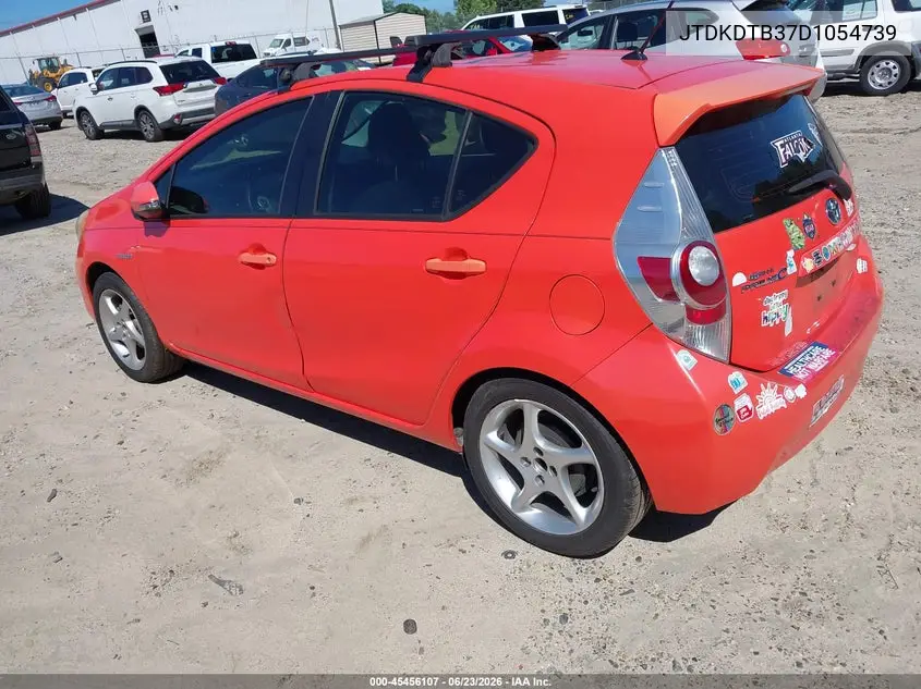 2013 Toyota Prius C Two VIN: JTDKDTB37D1054739 Lot: 45456107