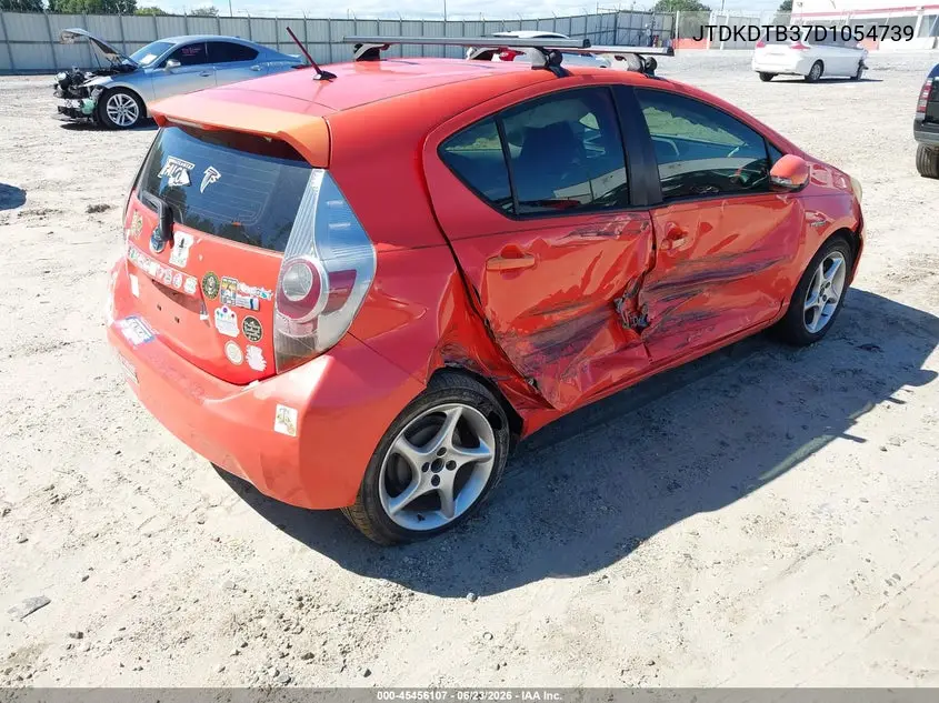 2013 Toyota Prius C Two VIN: JTDKDTB37D1054739 Lot: 45456107