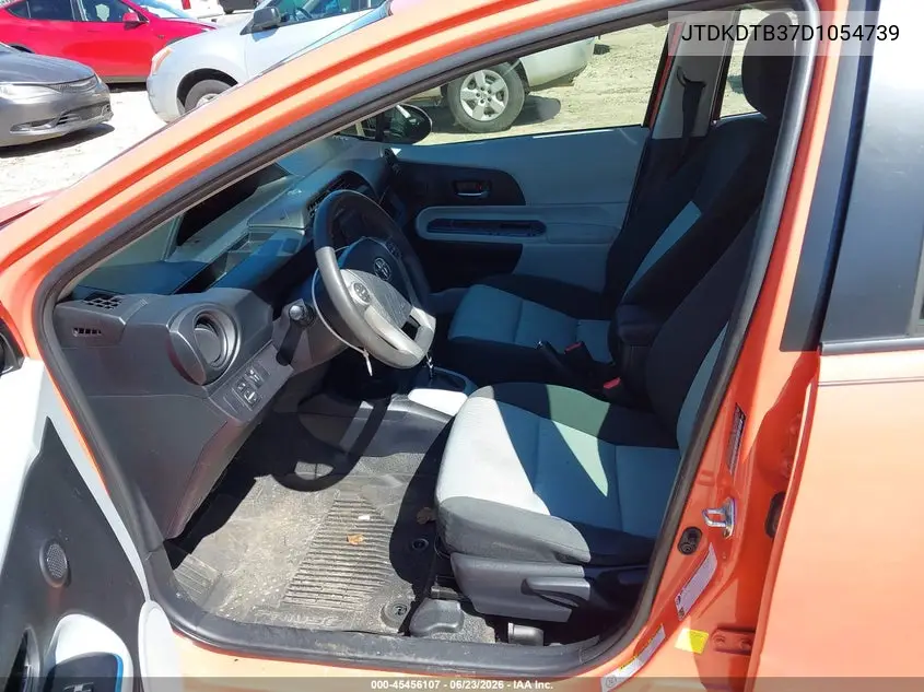 2013 Toyota Prius C Two VIN: JTDKDTB37D1054739 Lot: 45456107