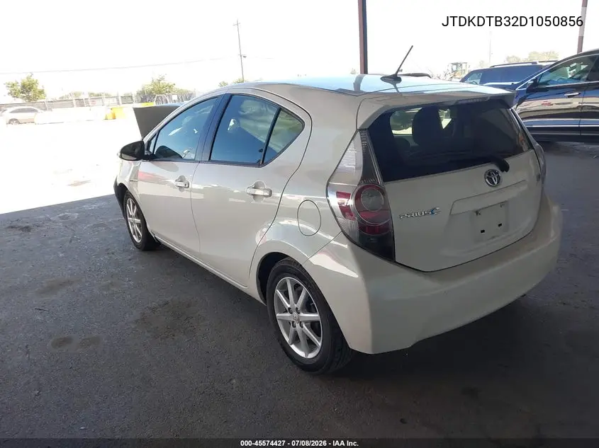 2013 Toyota Prius C Three VIN: JTDKDTB32D1050856 Lot: 45574427