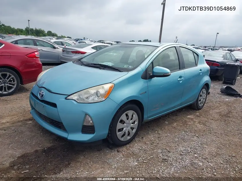 2013 Toyota Prius C Three VIN: JTDKDTB39D1054869 Lot: 45592066