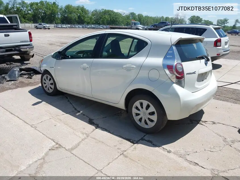 2014 Toyota Prius C One VIN: JTDKDTB35E1077082 Lot: 45236738