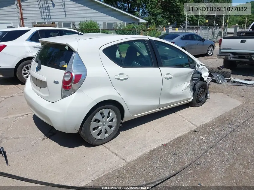 2014 Toyota Prius C One VIN: JTDKDTB35E1077082 Lot: 45236738