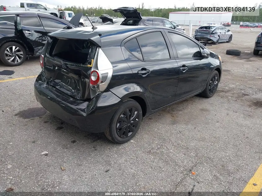 2014 Toyota Prius C One VIN: JTDKDTB3XE1084139 Lot: 45541179