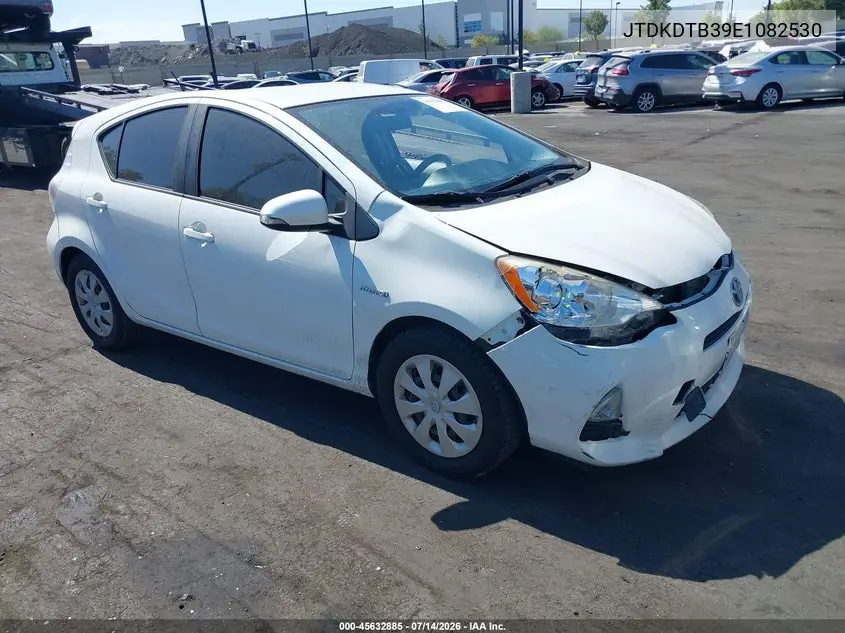 2014 Toyota Prius C One VIN: JTDKDTB39E1082530 Lot: 45632885