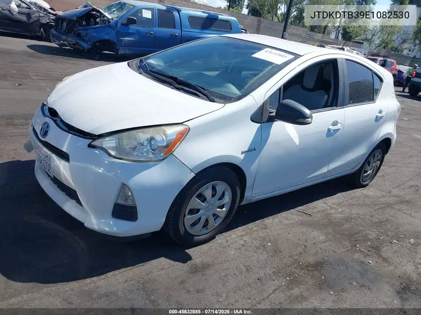 2014 Toyota Prius C One VIN: JTDKDTB39E1082530 Lot: 45632885