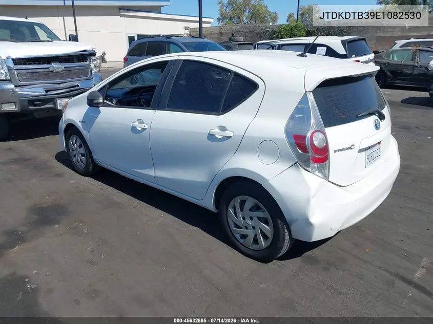 2014 Toyota Prius C One VIN: JTDKDTB39E1082530 Lot: 45632885