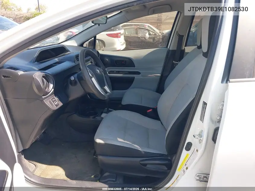 2014 Toyota Prius C One VIN: JTDKDTB39E1082530 Lot: 45632885