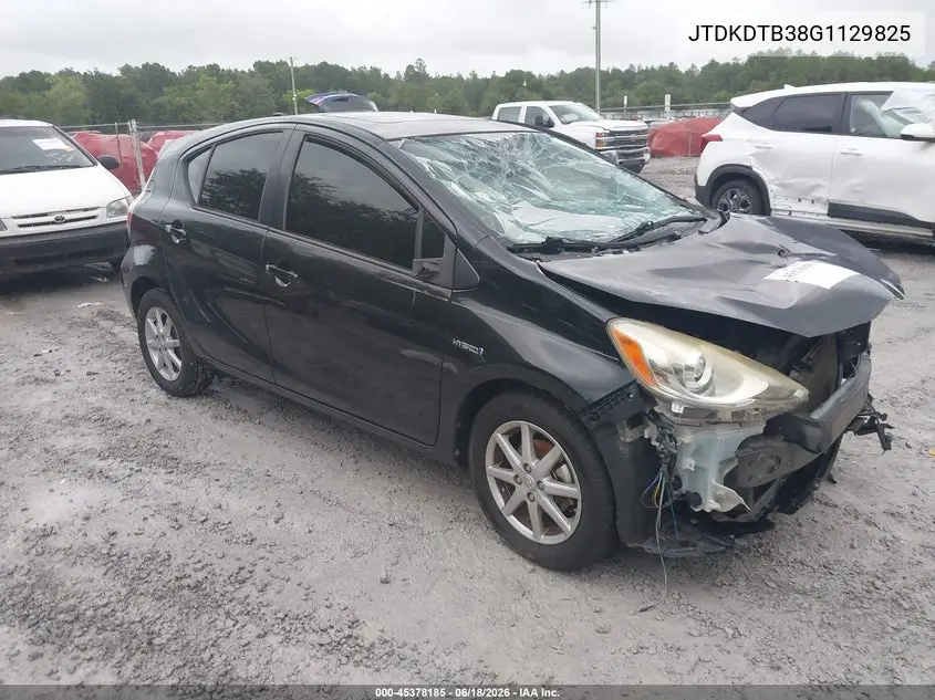 2016 Toyota Prius C Four VIN: JTDKDTB38G1129825 Lot: 45378185