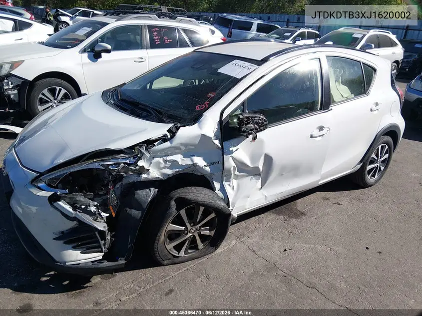 2018 Toyota Prius C One VIN: JTDKDTB3XJ1620002 Lot: 45366470