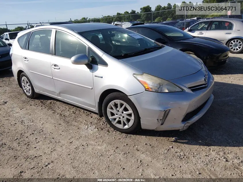 2012 Toyota Prius V Two VIN: JTDZN3EU5C3064771 Lot: 45244367