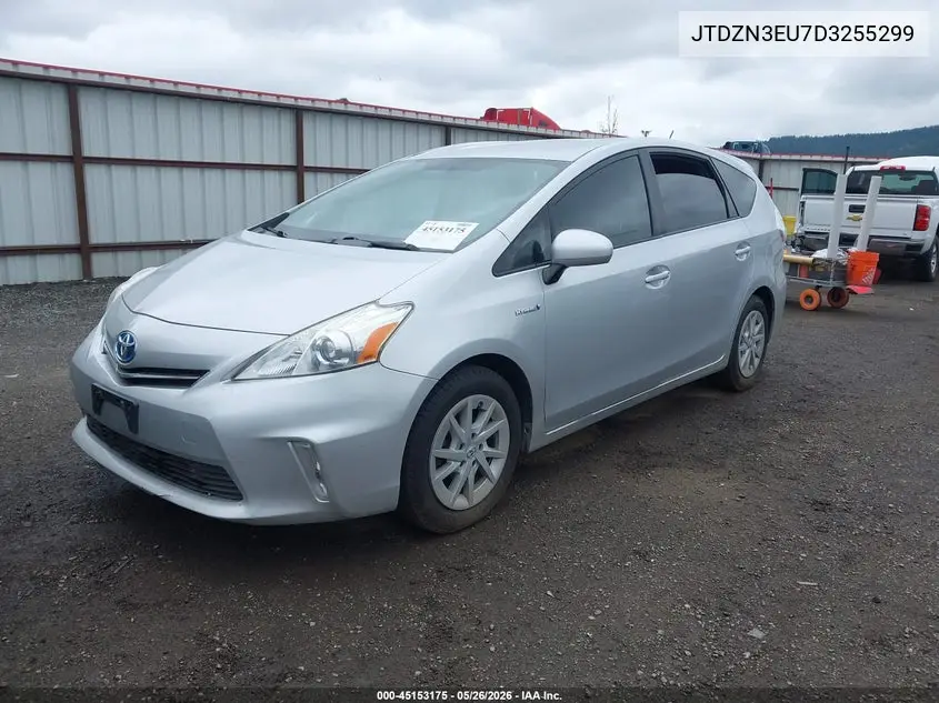 2013 Toyota Prius V Two VIN: JTDZN3EU7D3255299 Lot: 45153175