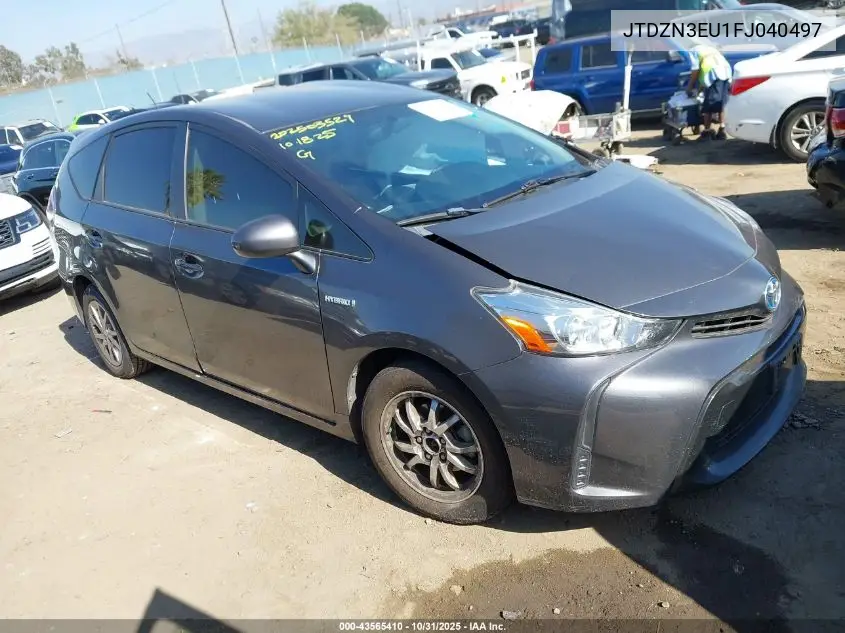 JTDZN3EU1FJ040497 2015 Toyota Prius V Two