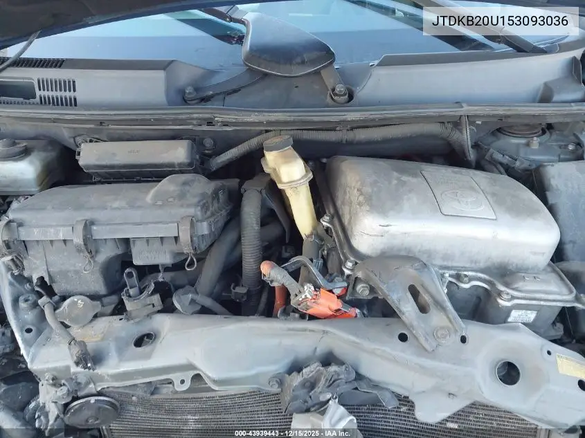 JTDKB20U153093036 2005 Toyota Prius