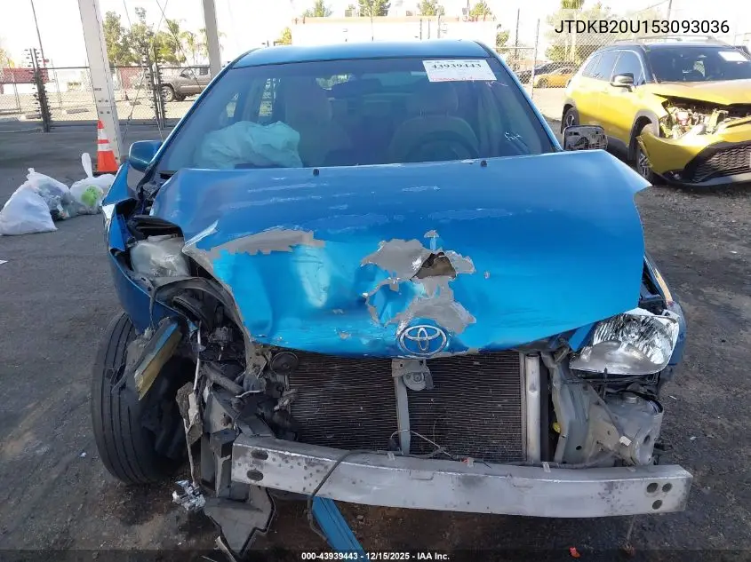 JTDKB20U153093036 2005 Toyota Prius