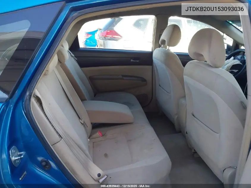 JTDKB20U153093036 2005 Toyota Prius