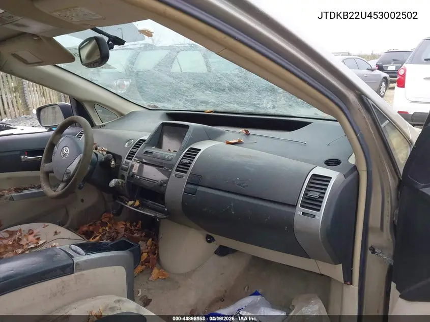 JTDKB22U453002502 2005 Toyota Prius