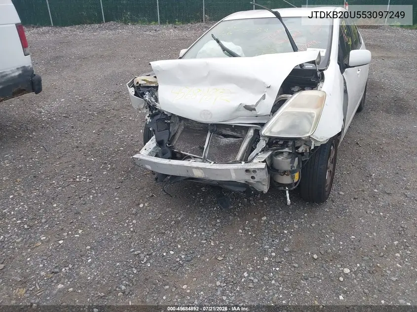 2005 Toyota Prius VIN: JTDKB20U553097249 Lot: 45684892