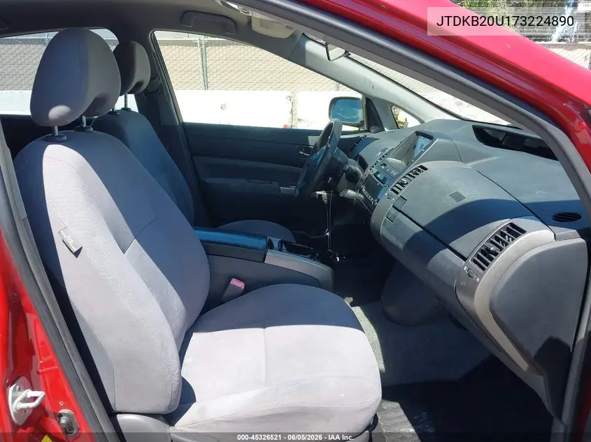 JTDKB20U173224890 2007 Toyota Prius