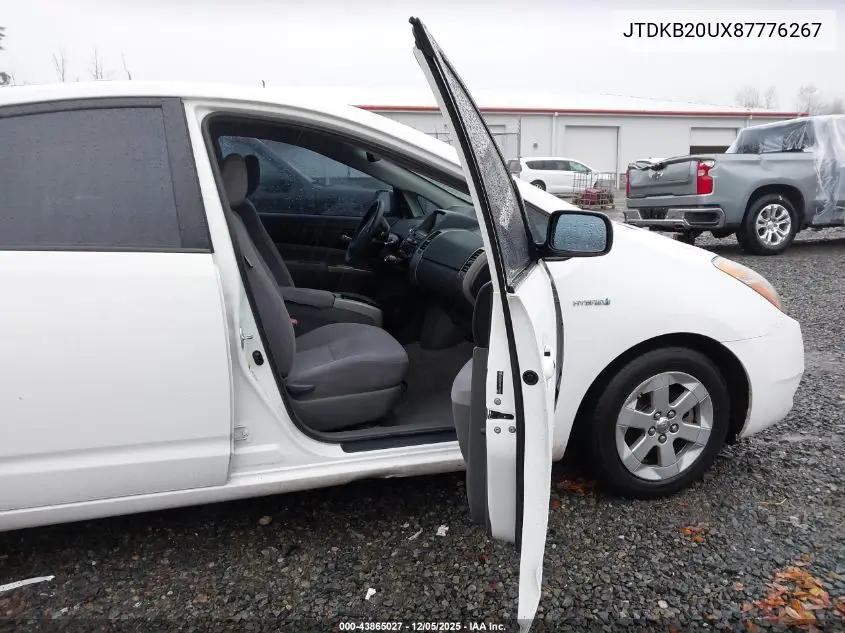 JTDKB20UX87776267 2008 Toyota Prius