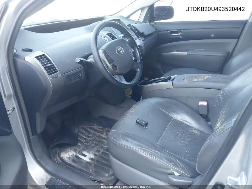 JTDKB20U493520442 2009 Toyota Prius