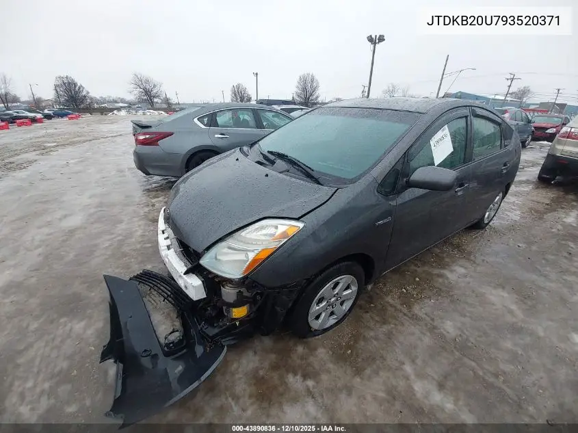 JTDKB20U793520371 2009 Toyota Prius