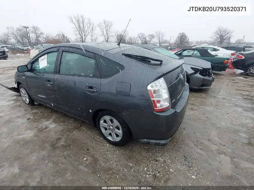 JTDKB20U793520371 2009 Toyota Prius