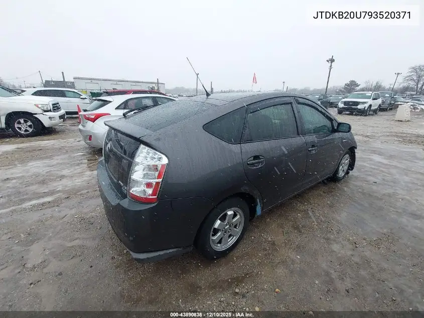 JTDKB20U793520371 2009 Toyota Prius