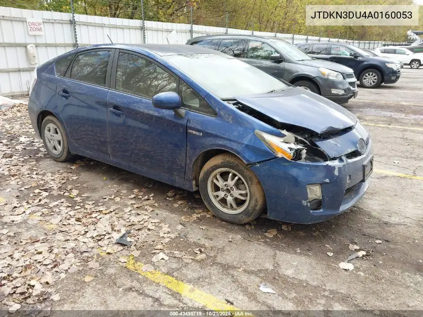 JTDKN3DU4A0160053 2010 Toyota Prius Ii