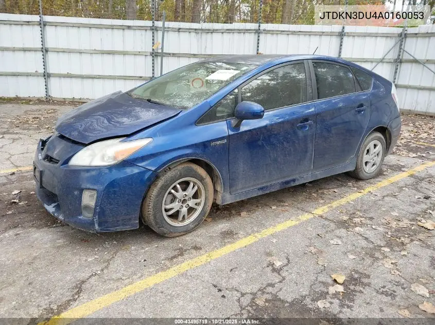 JTDKN3DU4A0160053 2010 Toyota Prius Ii