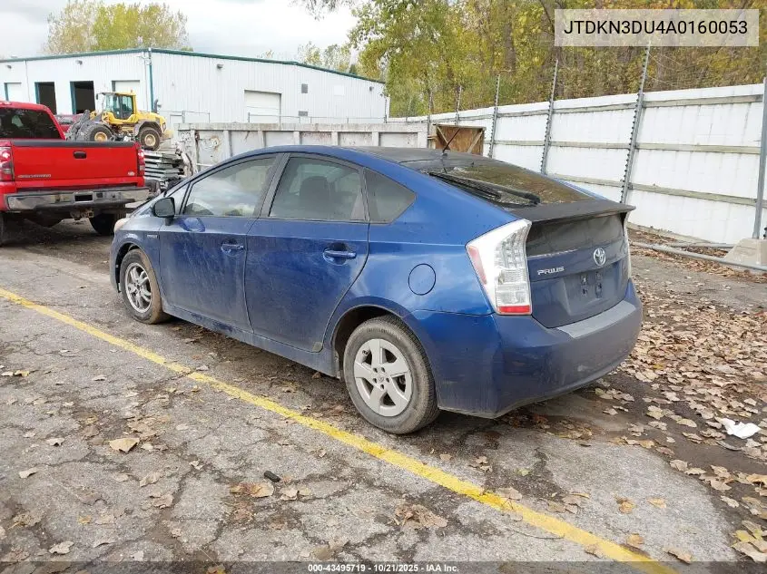 JTDKN3DU4A0160053 2010 Toyota Prius Ii