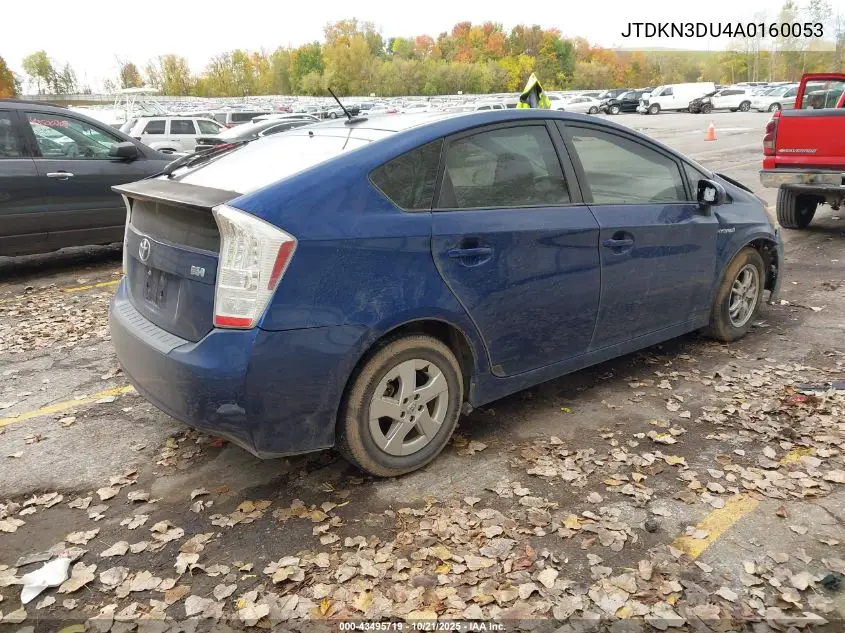JTDKN3DU4A0160053 2010 Toyota Prius Ii