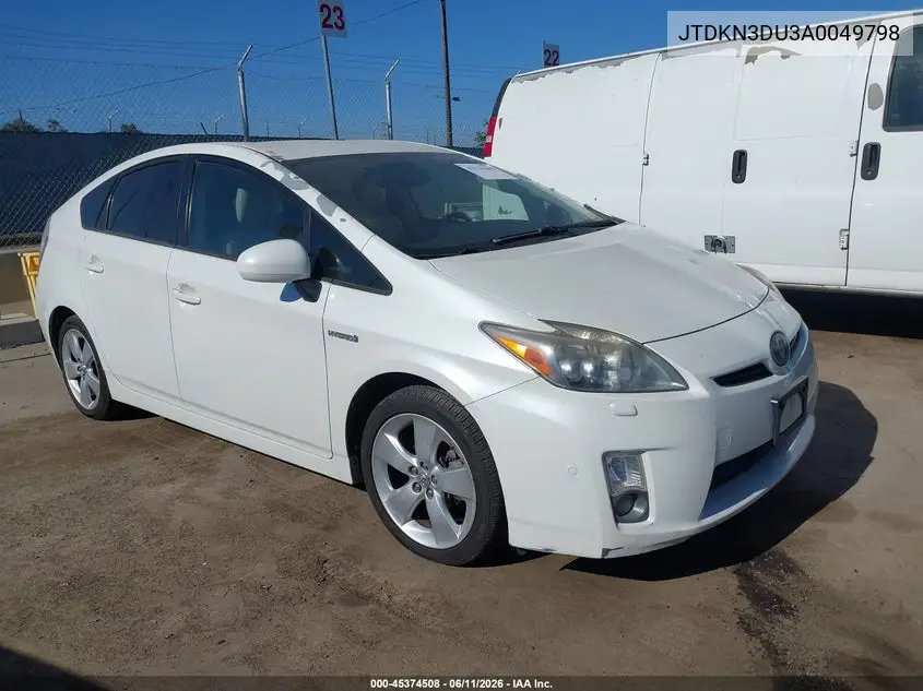 2010 Toyota Prius V VIN: JTDKN3DU3A0049798 Lot: 45374508