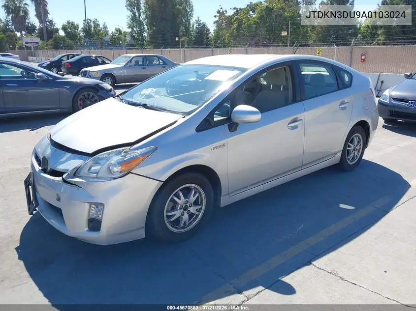 2010 Toyota Prius Ii VIN: JTDKN3DU9A0103024 Lot: 45670883