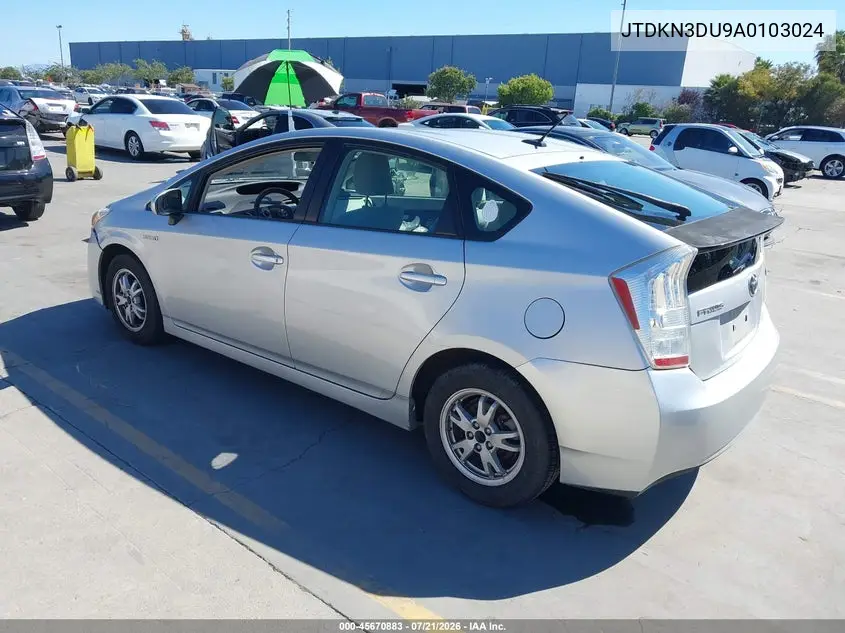 2010 Toyota Prius Ii VIN: JTDKN3DU9A0103024 Lot: 45670883