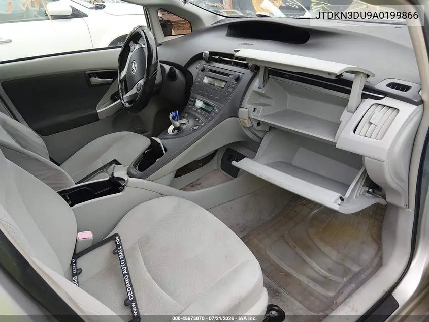 2010 Toyota Prius Ii VIN: JTDKN3DU9A0199866 Lot: 45673070